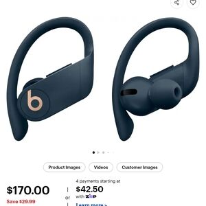 Powerbeats Pro 1, Wireless Earbuds - Navy
